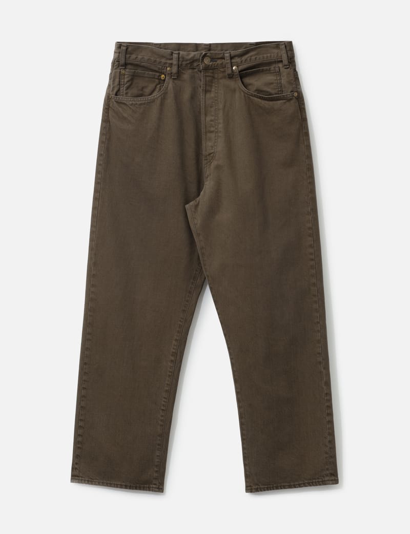 パンツ Unlikely Time Travel Jean Wide Color DNM Unlikely Unlikely Time Travel Jean Wide Color Denim - Wide