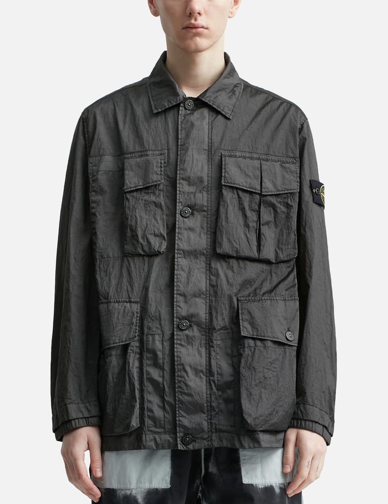 Stone Island - Regenerated Nylon Jacket | HBX - Globally Curated