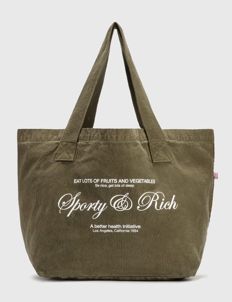 [Sporty & Rich] カントリークラブ トートバッグ Sporty & Rich] カントリークラブ トートバッグ