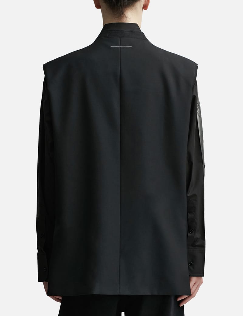 MM6 Maison Margiela - OS Tailored Vest | HBX - Globally