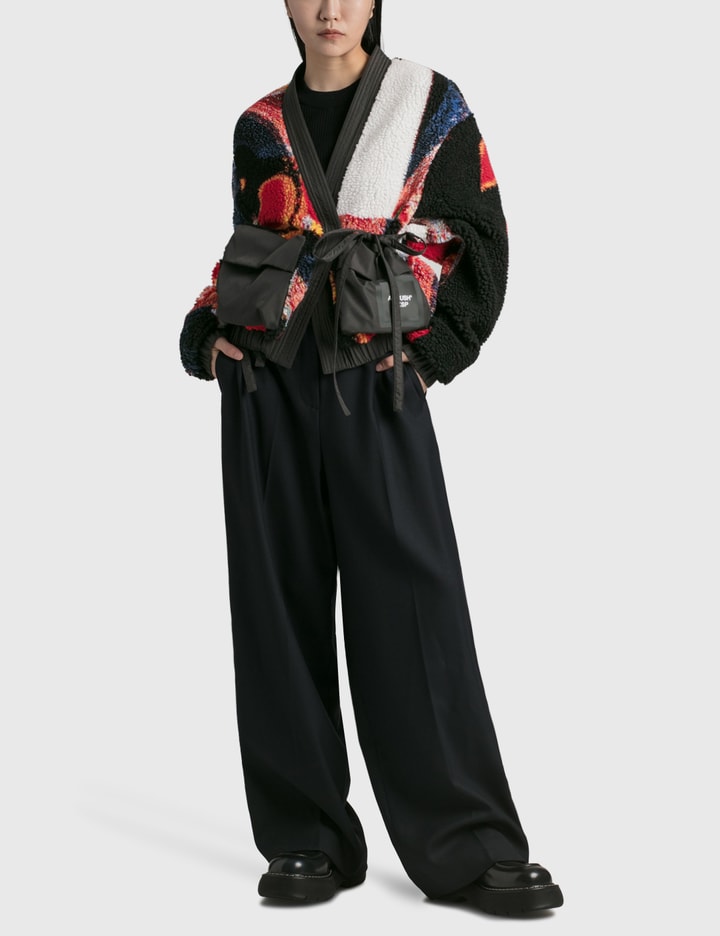AMBUSH® - Jacquard Kimono Teddy Fleece | HBX - Globally Curated Fashion ...