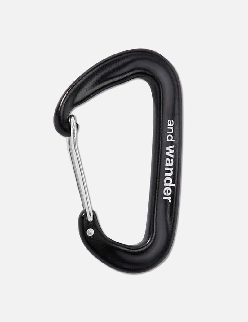 AND WANDER｜FASHION PROPS (Utility Carabiner - Black (57 and wander - Utility carabiner | HBX - Globally Curated