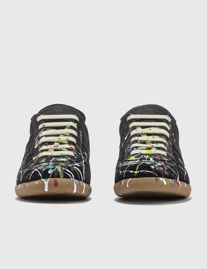 Maison Margiela Replica Paint Drop Sneakers HBX Globally Curated