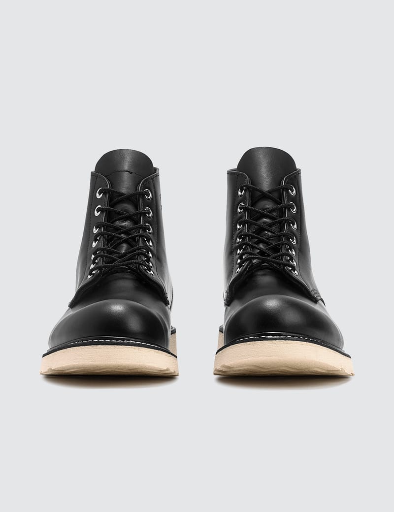 fragment design x Red Wing 6 Round Leather Boots