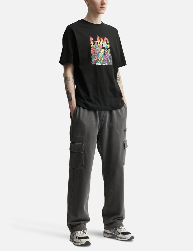 LMC - OVAL OVERDYED CARGO SWEATPANTS | HBX - Globally Curated