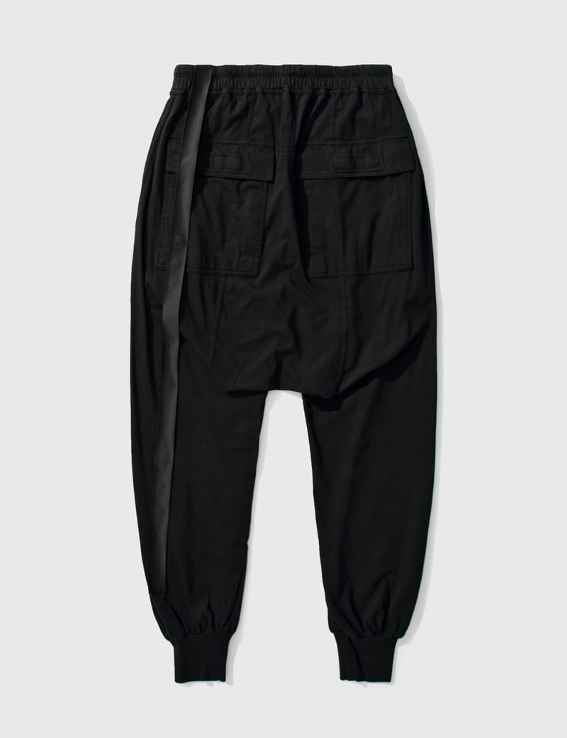 メンズ【値引可】RickOwens DARKSHDW プリズナードローストリングパンツ