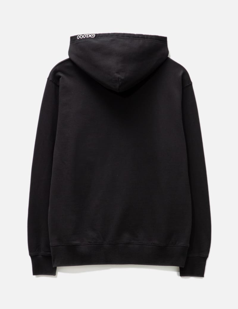 Tag Hoodie In Black