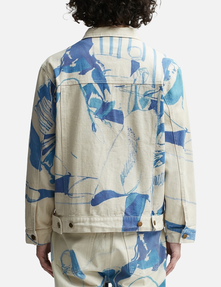 KidSuper Bedroom Painting Denim Jacket HBX Globally Curated