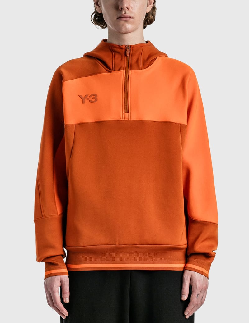 Y-3 - U-LOGO HOODIE | HBX - Globally Curated Fashion and Lifestyle