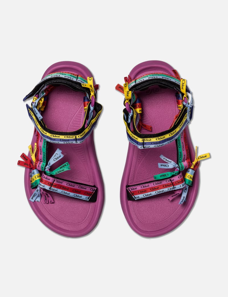 Chloé - Chloé X Teva ハリケーン XLT2 アンプソール フラットサンダル