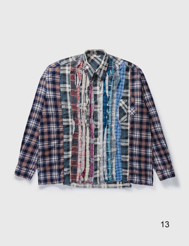 Needles - Ribbon Wide Flannel Shirt | HBX - Globally Curated