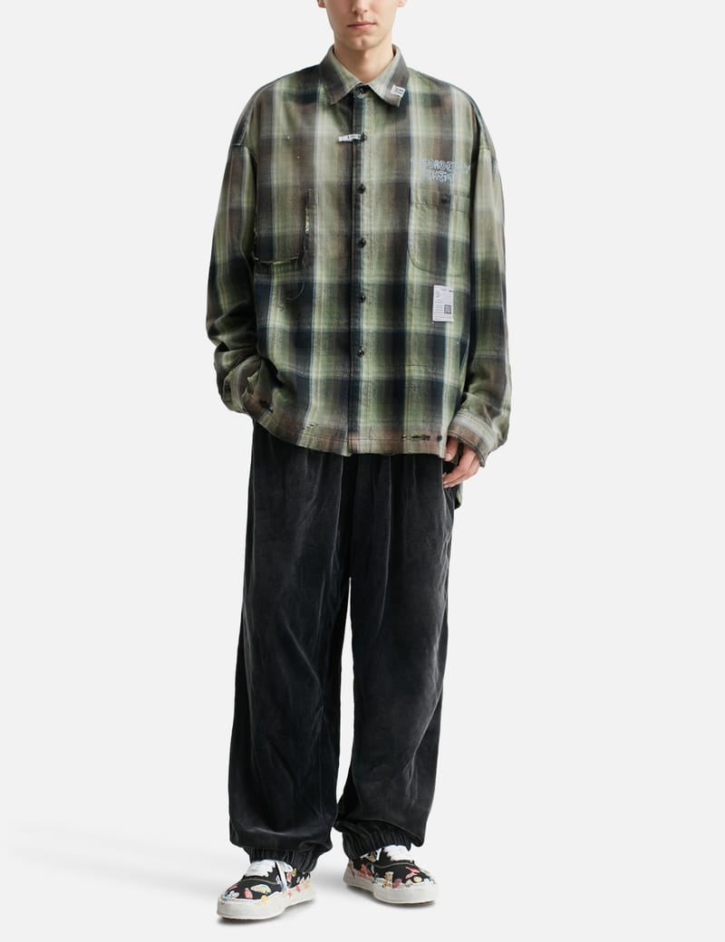Maison Mihara Yasuhiro - Vintage Like Check Shirt | HBX