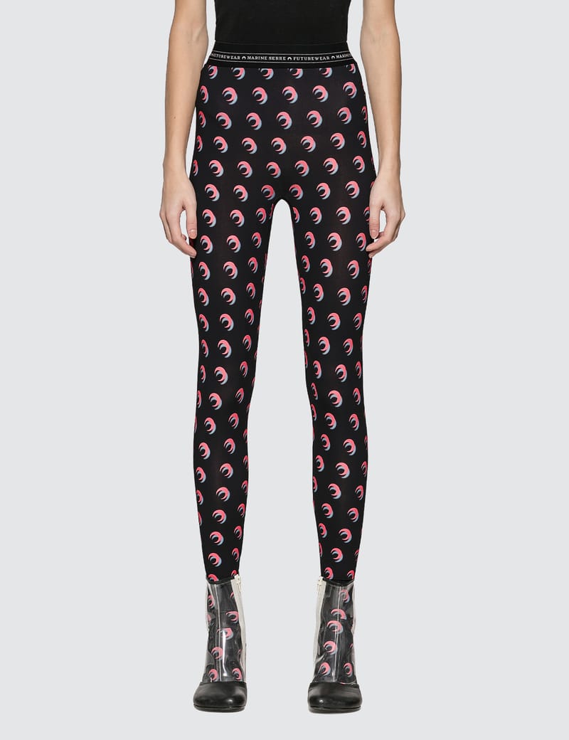 Marine Serre - Iconic Moon Print Leggings | HBX - Globally
