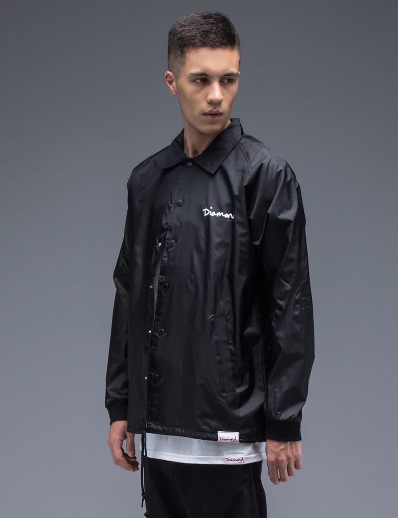 Diamond Supply Co. - OG Script Coach Jacket | HBX