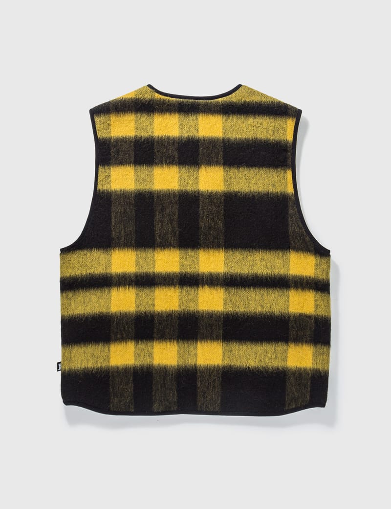 トップス Stussy Colorblock Reversible Vest Stussy Sherpa Khaki Colorblock Reversible Vest XXL | eBay