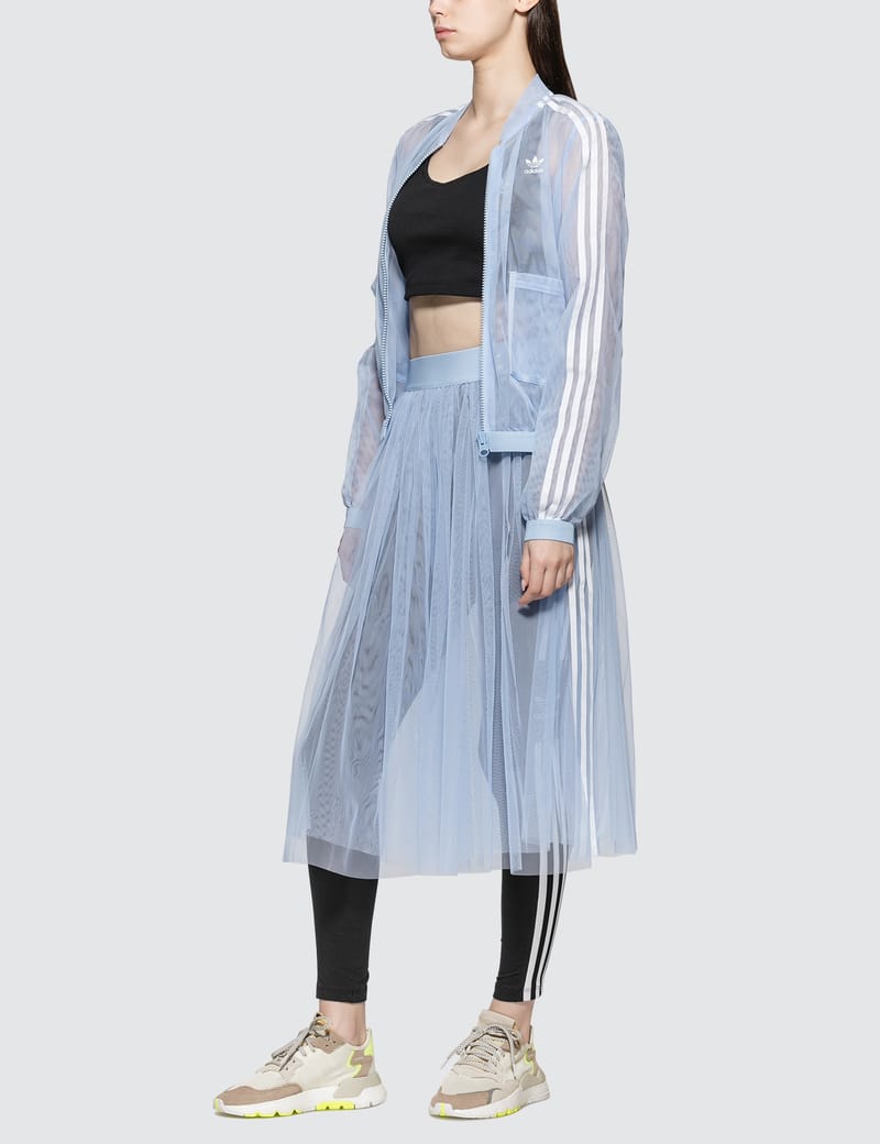 Adidas tulle jacket best sale