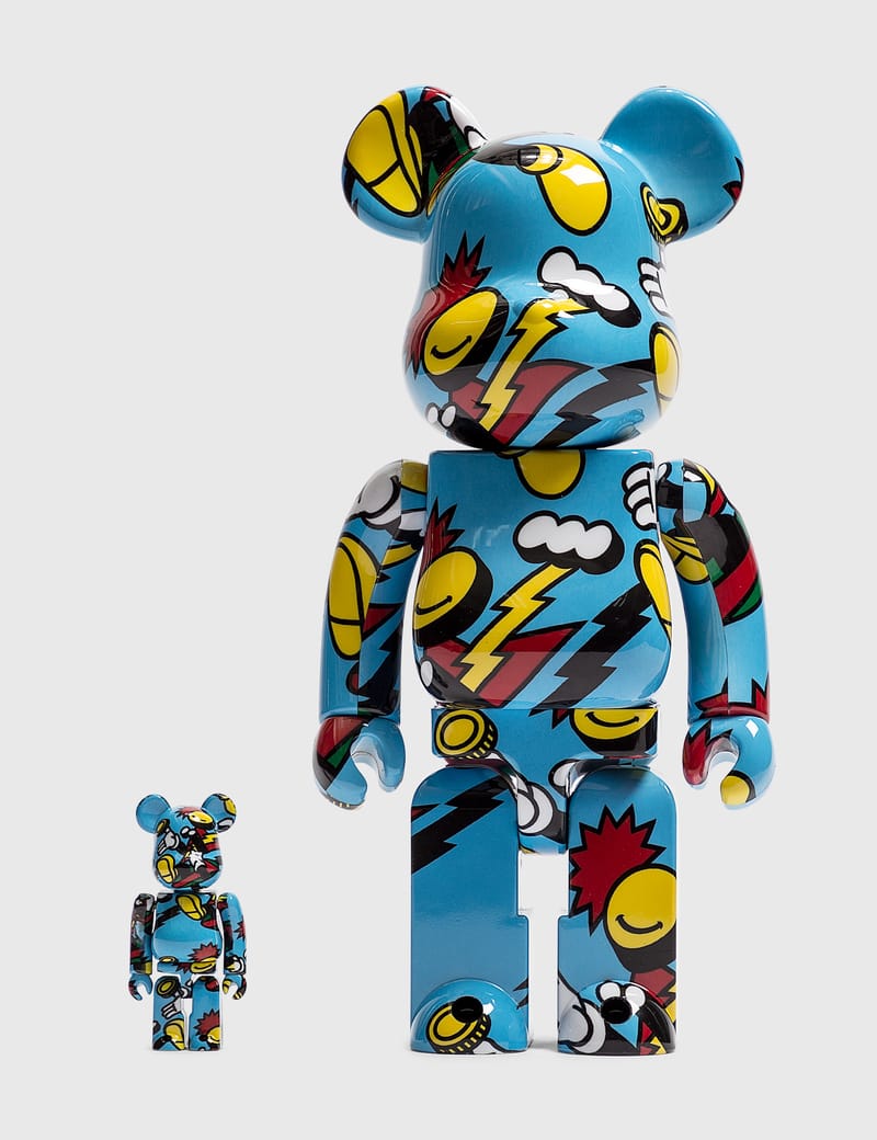 メディコム・トイ GRAFFLEX 100%&400% BE@RBRICK-