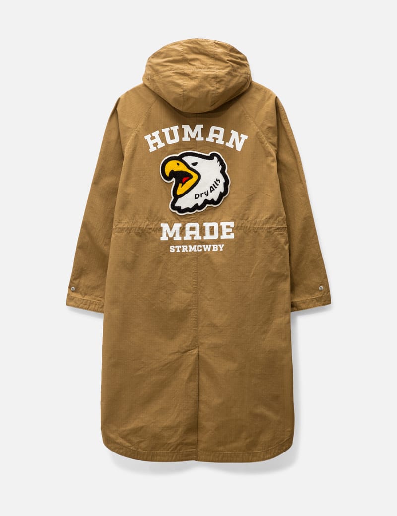 Human Made - MILITARY HOODED COAT | HBX - Globally Curated