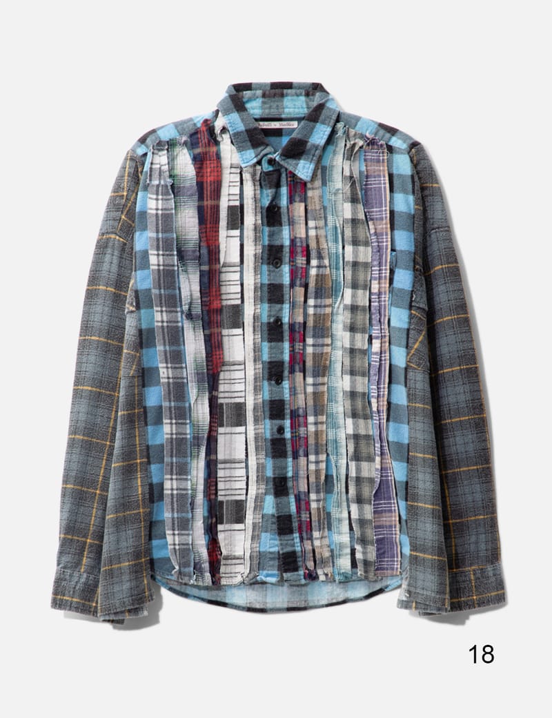 トップス KITH Needles Ribbon Cuts Flannel Shirt Needles × KITH RIBBON CUT FLANNEL SHIRT Long sleeve shirt L