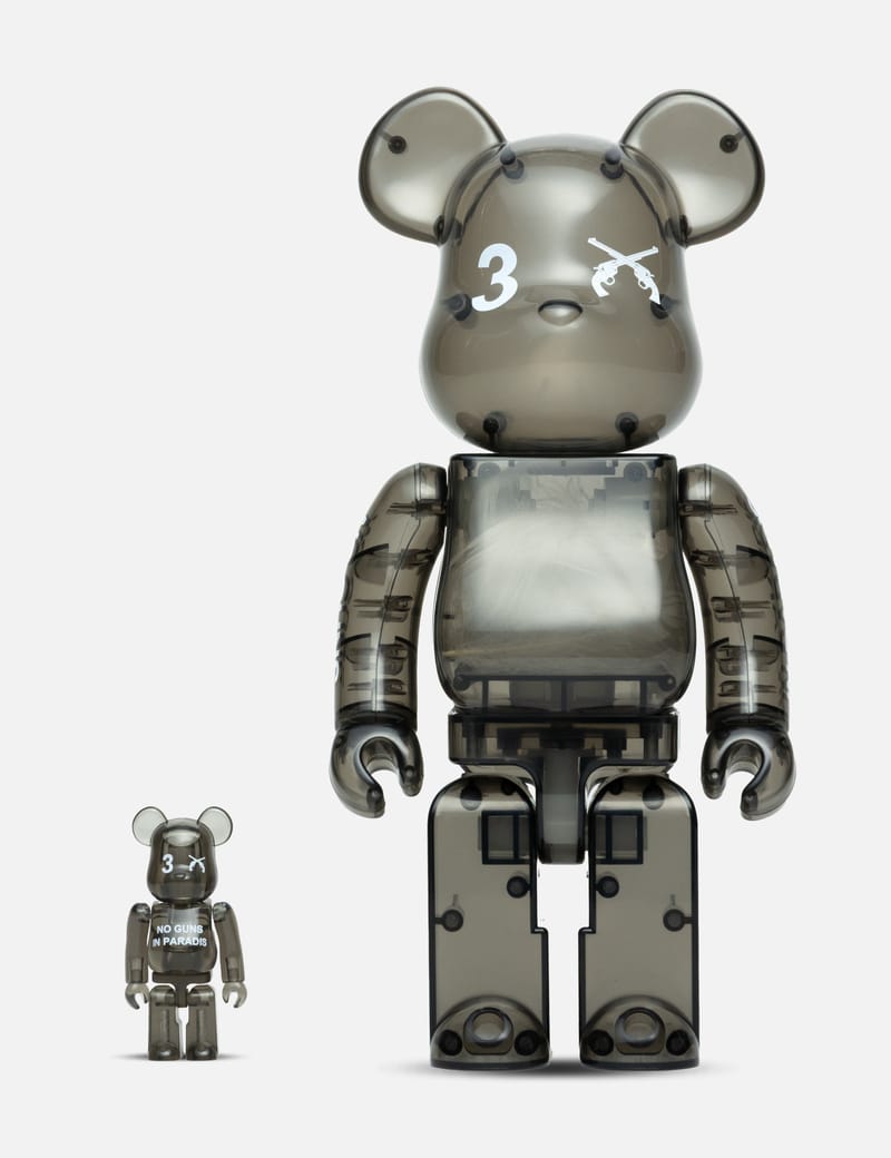Medicom Toy - mastermind Japan x BE@RBRICK Metal 2 Pack 200