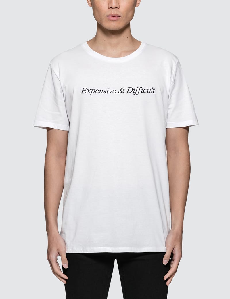 Nasaseasons - Expensive & Difficult T-Shirt | HBX - Globally