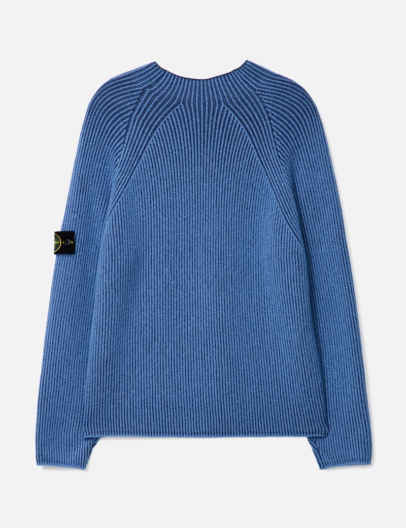 ストーンアイランド - Vanisé Full Rib Rws Wool Mock Neck Jumper | HBX