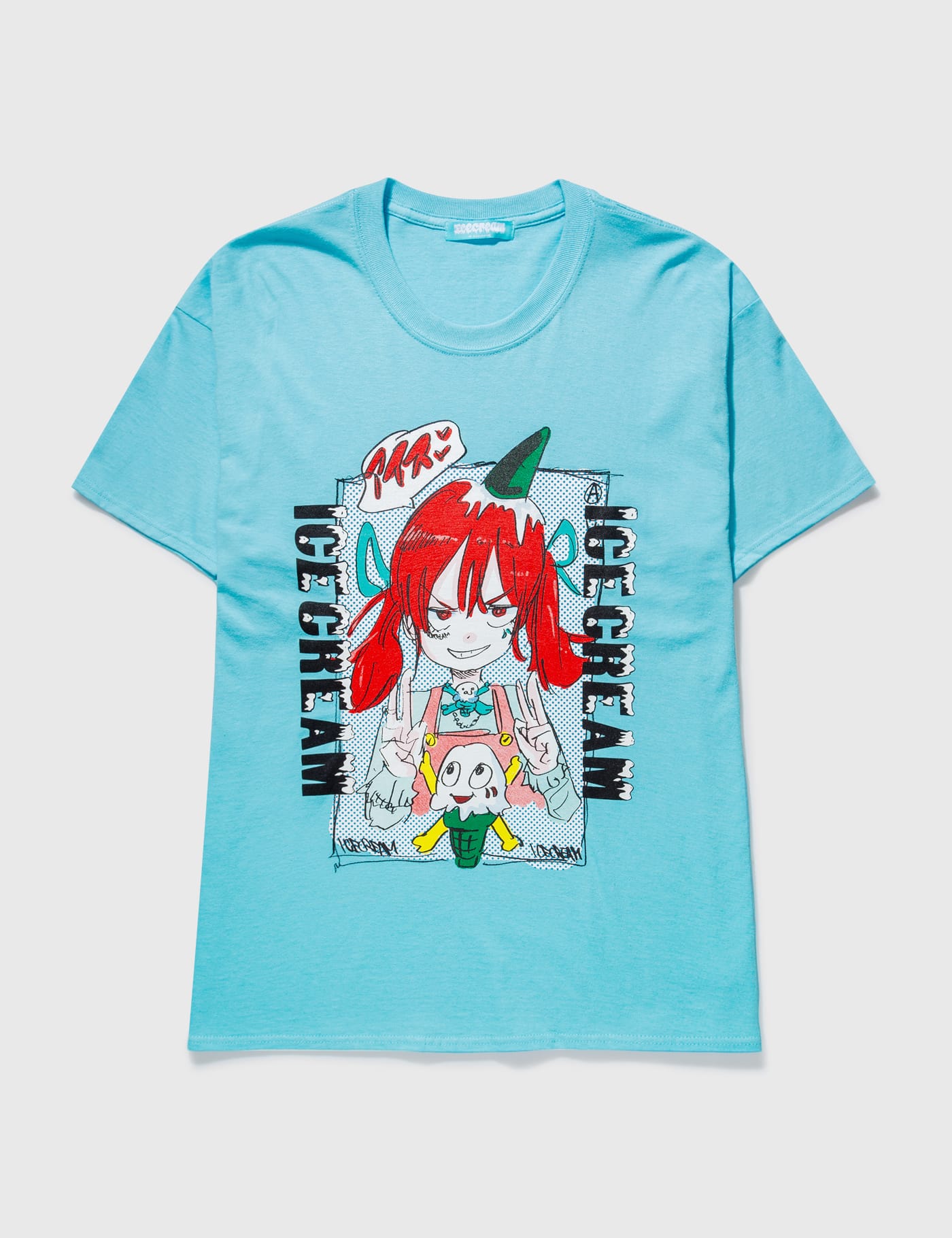 Icecream - Icecream X Jun Inagawa Girl T-shirt | HBX -  ハイプビースト(Hypebeast)が厳選したグローバルファッション&ライフスタイル