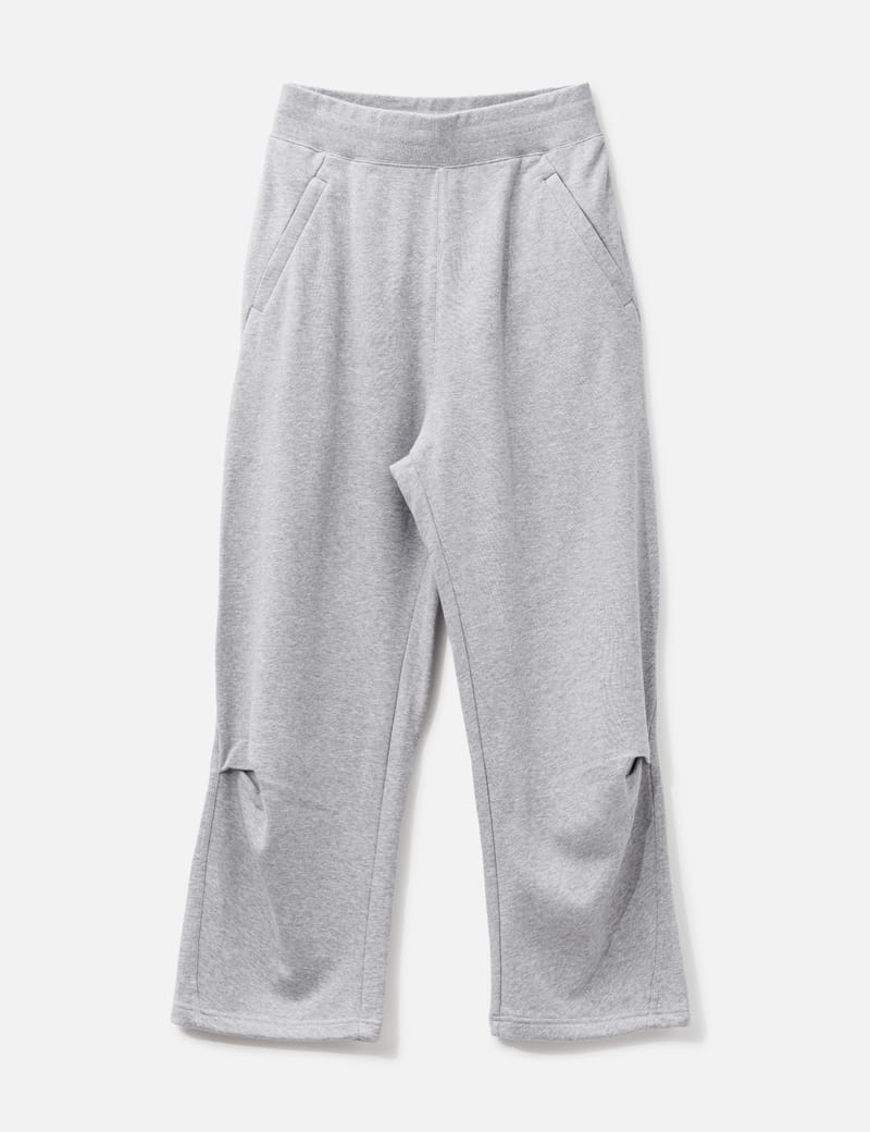パンツ sansangear cotton wave pants 25aw gray San San Gear Cotton Wave Pants - Washed gray cotton pants with