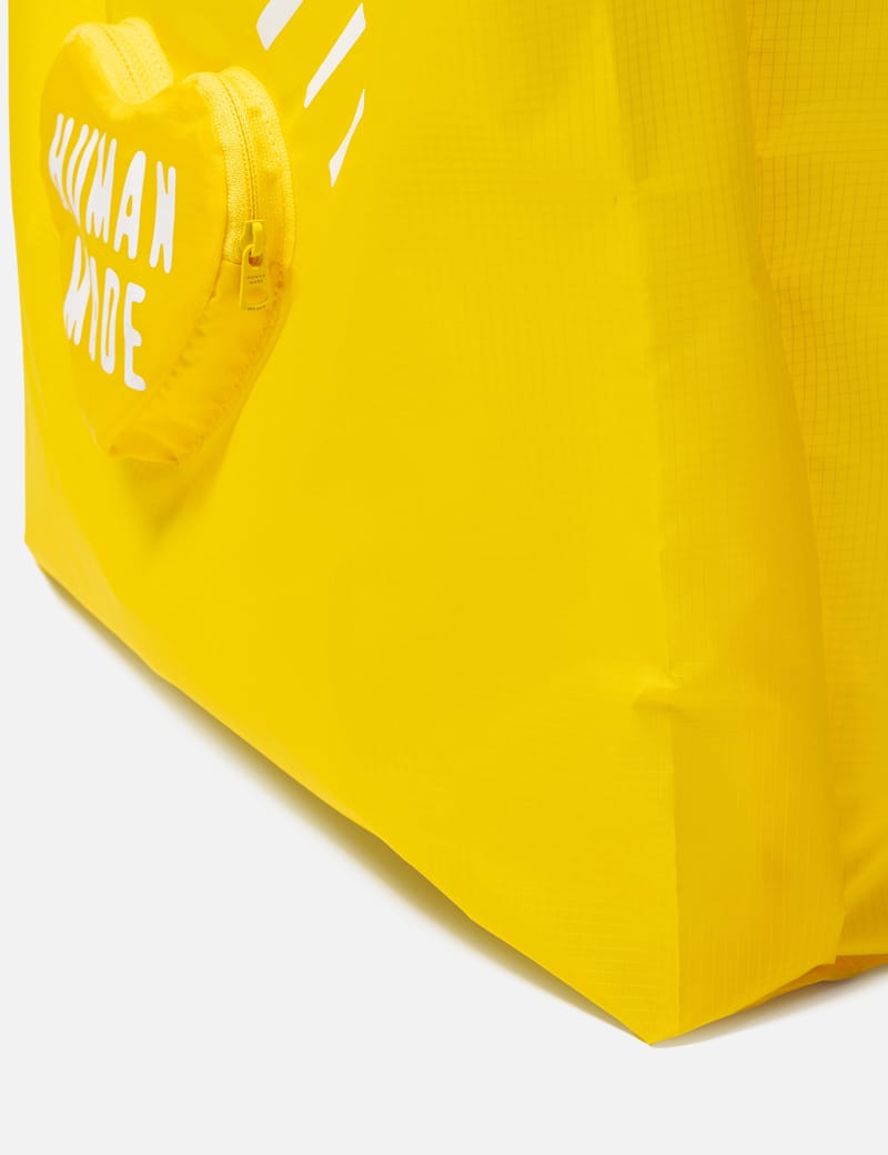 Human Made Heart Shopping Bag Large - ロゴ入りハート型ポケットに
