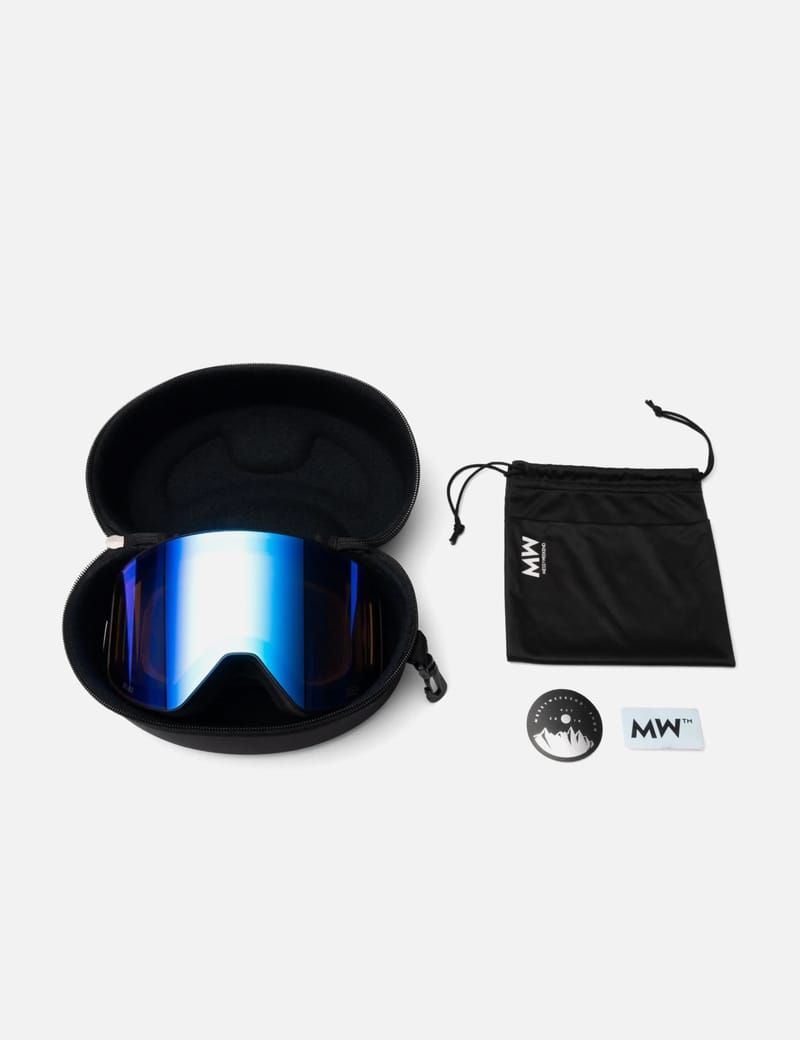 【新品未使用】MESSYWEEKEND CLEAR XEP MessyWeekend CLEAR XEP - Frameless goggles with 180° vision