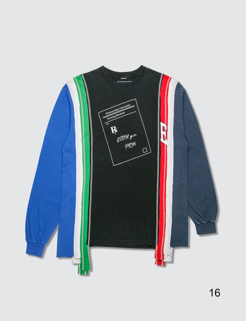 Needles - 7 Cuts College Long Sleeve T-shirt | HBX