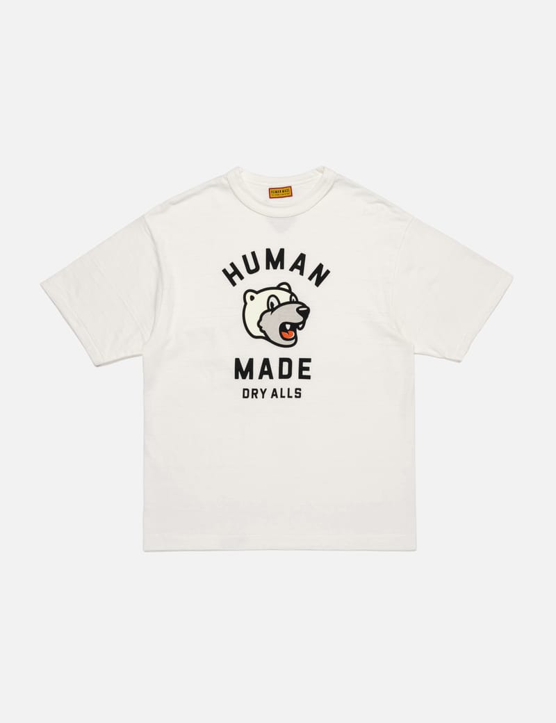 トップス HUMAN MADE POLAR BEAR GRAPHIC T-SHIRT Human Made Graphic T-Shirt - Slub cotton tee with polar bear