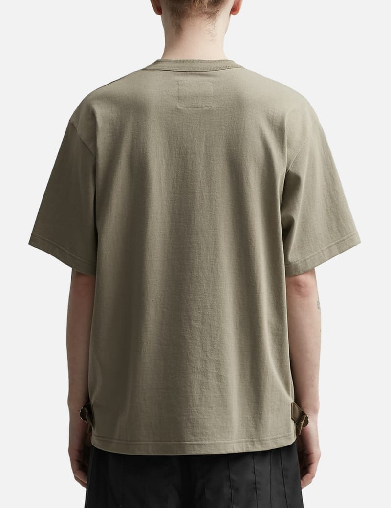 sacai Tシャツ型ナイロンプルオーバー-