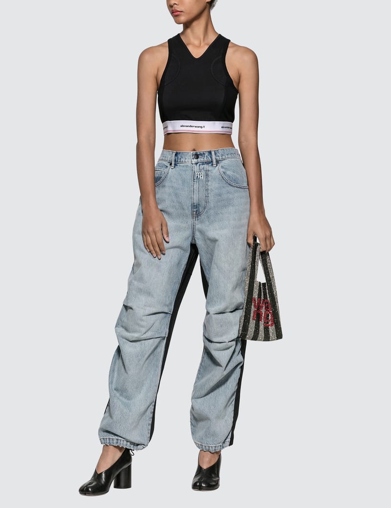 T By Alexander Wang - Pack Mix Denim Pants | HBX - Globally