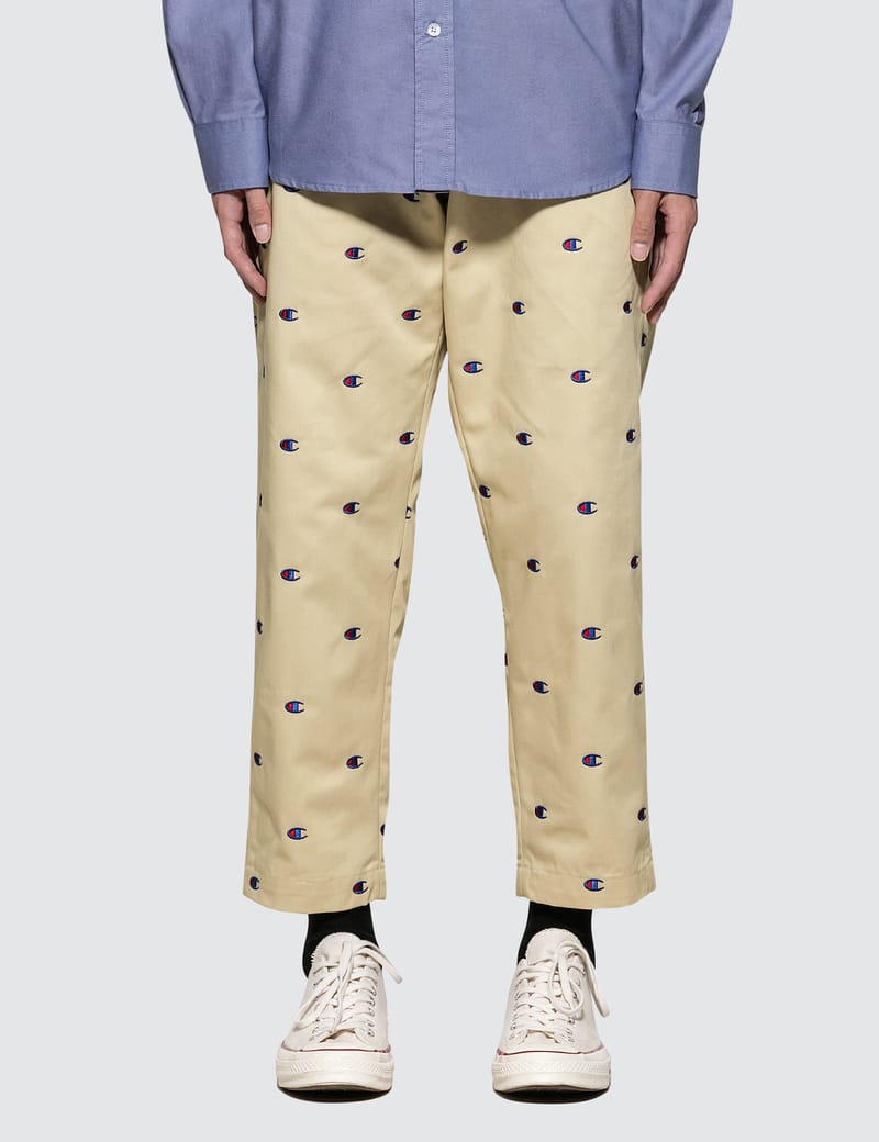 Champion Reverse Weave - Beams x Champion Straight Hem Pants | HBX