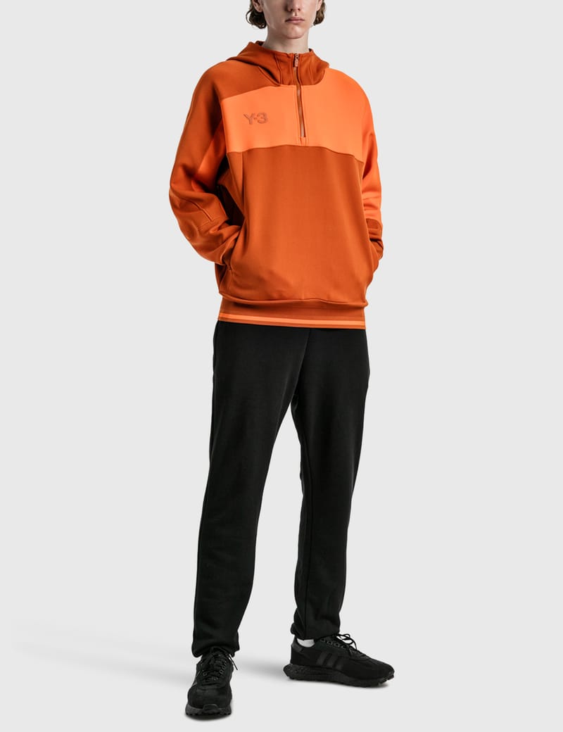 Y-3 - U-LOGO HOODIE | HBX - Globally Curated Fashion and Lifestyle