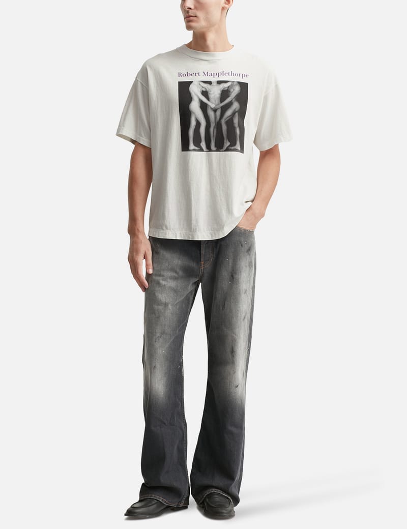 【SAINTMXXXXXX】×ROBERTMAPPLETHORPE/MT_SS TEE/EMBRACE/WHT SAINT Mxxxxxx × Robert Mapplethorpe SS25 MT_SS TEE/EMBRACE