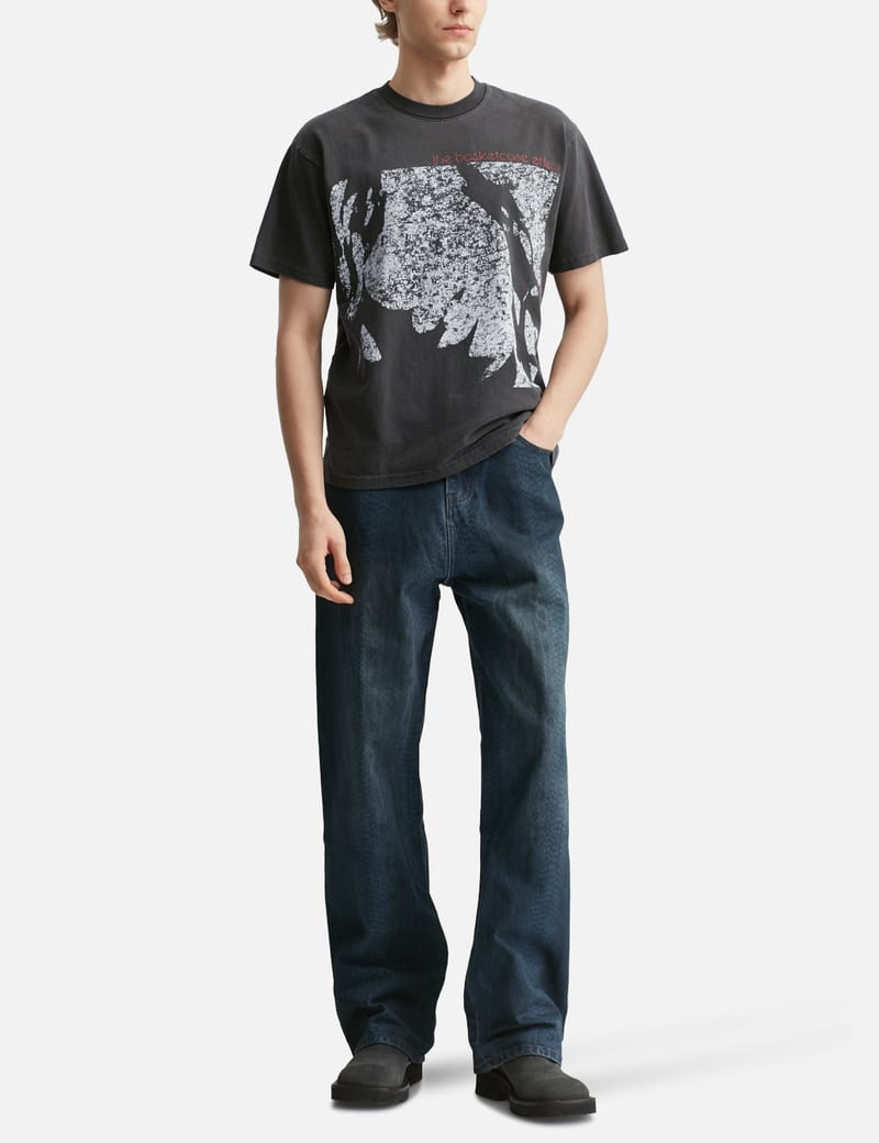 Basketcase - Lax Distressed Baggy Denim | HBX