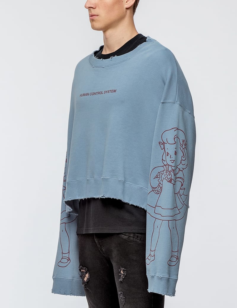 Undercover cropped shop sweatshirt