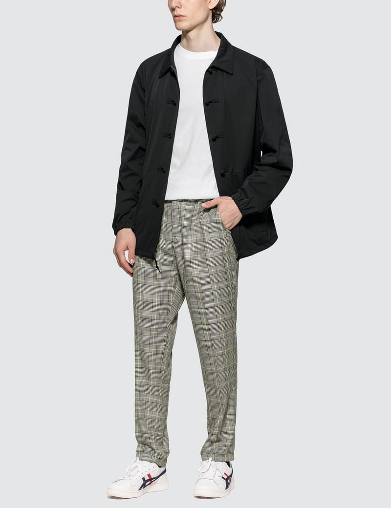STUSSY BRYAN PANT TARTAN CHECK スラックス M Stussy BRYAN PANT - RED PLAID | Garmentory
