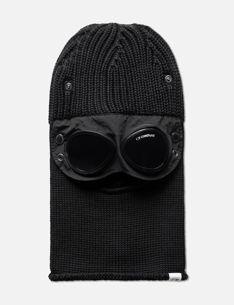 CP Company Black Merino outlet Wool Balaclava