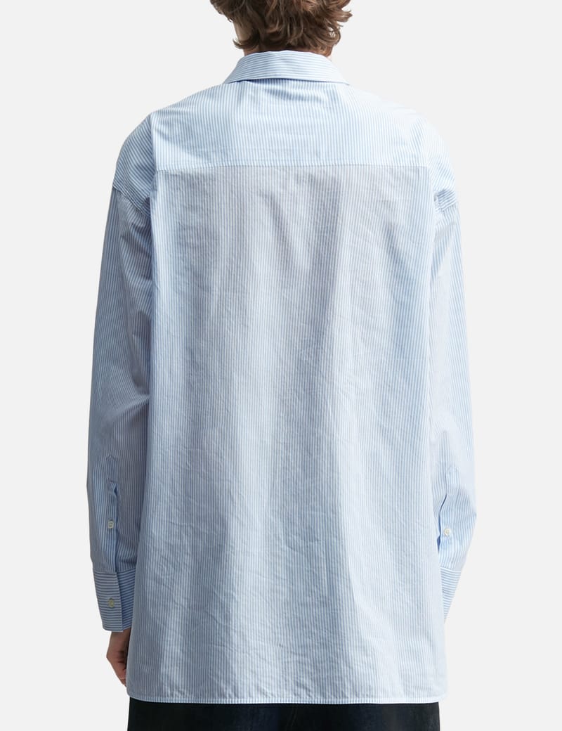 MM6 Maison Margiela Striped Poplin Shirt - Crisp cotton button-up