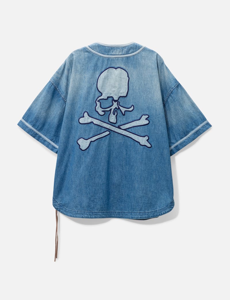 argue baseball denim デニム シャツ