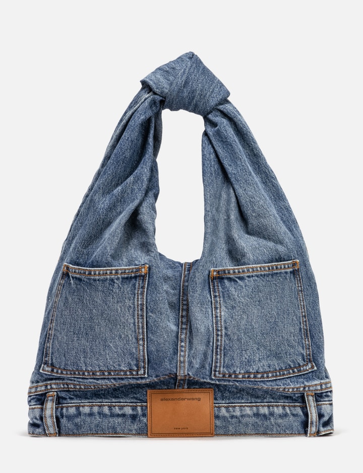 Alexander Wang Mini Denim Hobo Bag HBX Globally Curated Fashion
