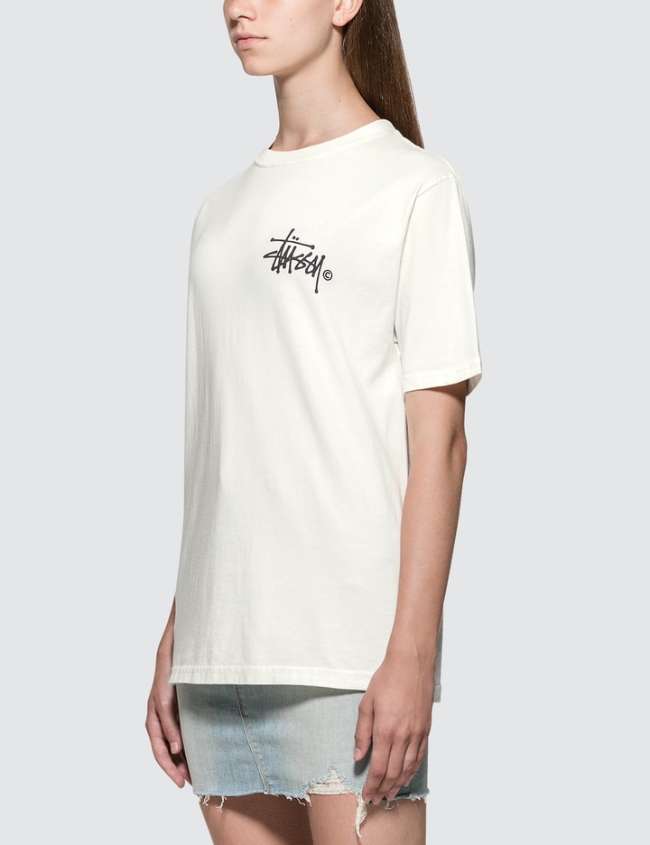Stüssy - Basic Logo Pig Dyed. Short Sleeve T-shirt | HBX - Globally ...