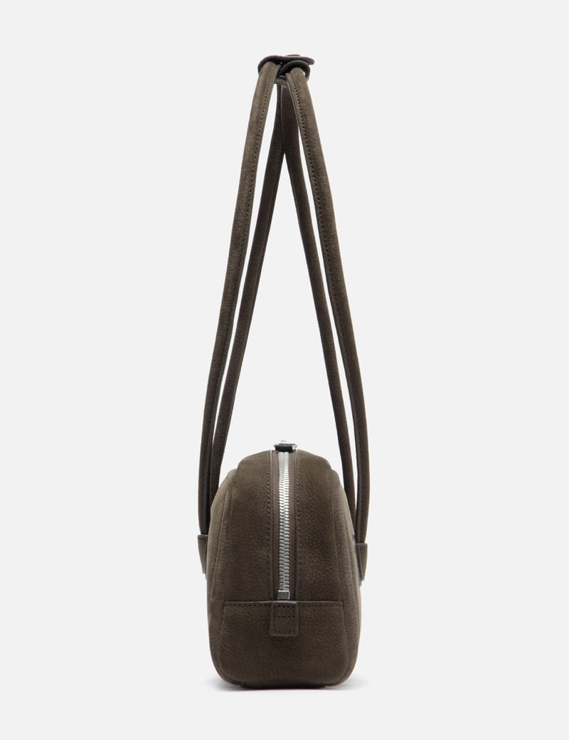 [MARGE SHERWOOD] SOFT BAGUETTE BAG ☆送料込☆ Margesherwood] / SOFT BAGUETTE BAG / washed brown pull-up