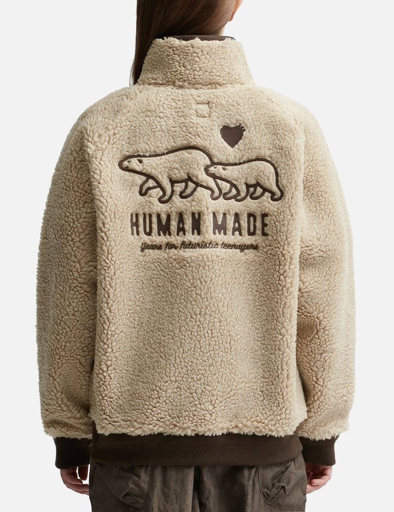 Human Made - Boa Fleece Jacket | HBX - Globally Curated Fashion 