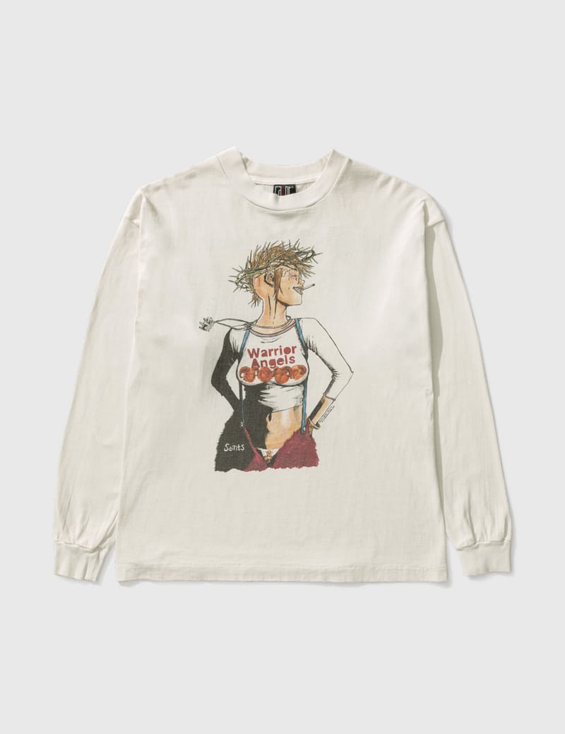 Saint Michael - Punk Girl Long Sleeve T-shirt | HBX - Globally