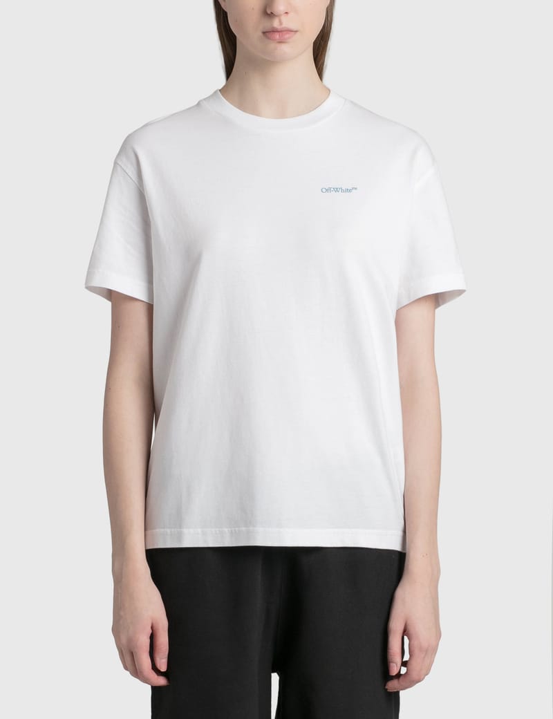 Off-White™ - Blurred Arrow Casual T-shirt | HBX - Globally Off-White™ - Blurred Arrow Casual T-shirt | HBX - Globally