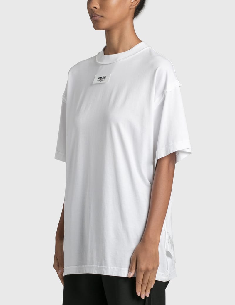 MM6 Maison Margiela - Reversed Washing Label T-shirt | HBX